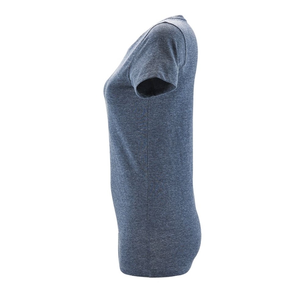 Футболка женская Regent Fit Women синий меланж, размер XXL (Изображение 3)