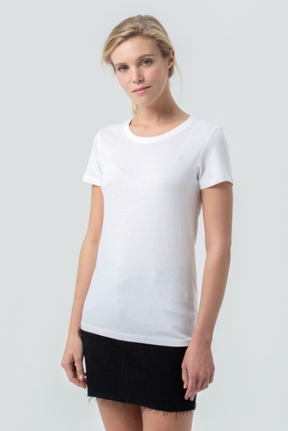 Футболка женская Regent Fit Women белая, размер S (Изображение 4)