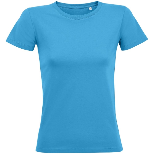 Футболка женская Regent Fit Women, ярко-бирюзовая, размер S (Изображение 1)