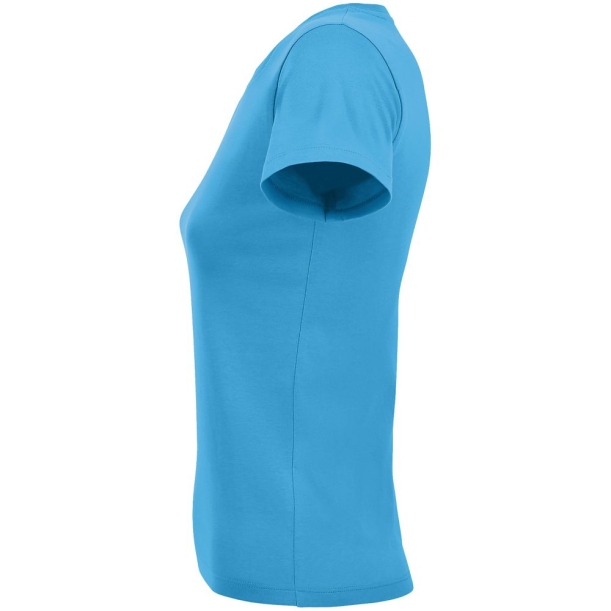 Футболка женская Regent Fit Women, ярко-бирюзовая, размер M (Изображение 3)