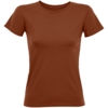 Футболка женская Regent Fit Women, коричневая (терракотовая), размер XXL (Изображение 1)