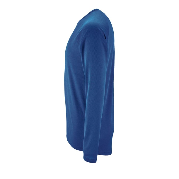 Футболка с длинным рукавом Sporty LSL Men ярко-синяя, размер 3XL (Изображение 3)