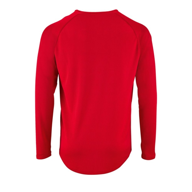Футболка с длинным рукавом Sporty LSL Men красная, размер XXL (Изображение 2)