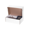 Подарочный набор Portobello серый-2 в большой универсальной подарочной коробке (Ежедневник Rain, Зонт Nord, PB Stone Island) (Изображение 6)