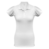 Рубашка поло женская Heavymill белая, размер S (Изображение 1)