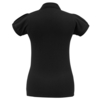 Рубашка поло женская Heavymill черная, размер S (Изображение 2)
