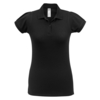 Рубашка поло женская Heavymill черная, размер M (Изображение 1)