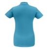 Рубашка поло женская ID.001 бирюзовая, размер XS (Изображение 2)
