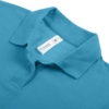 Рубашка поло женская ID.001 бирюзовая, размер XS (Изображение 3)