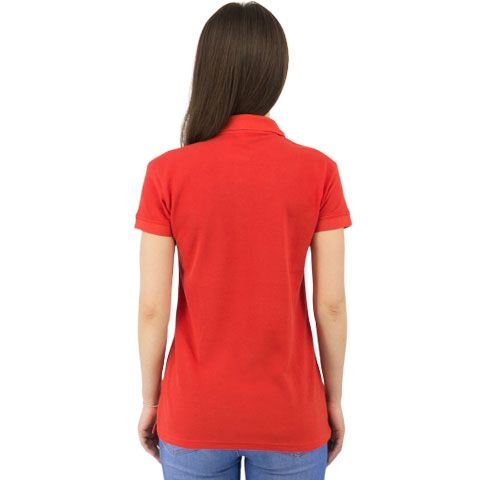 Рубашка поло Rock Lady, женская (красная, 2XL) (Изображение 2)