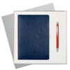 Подарочный набор Portobello/River Side синий (Ежедневник недат А5, Ручка) (Изображение 1)