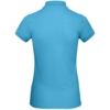 Рубашка поло женская Inspire бирюзовая, размер XS (Изображение 2)