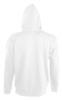 Толстовка мужская на молнии Soul Men 290 с контрастным капюшоном, белый, размер XL (Изображение 2)