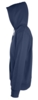 Толстовка мужская на молнии с капюшоном Seven Men 290, темно-синяя, размер 3XL (Изображение 2)