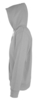 Толстовка мужская на молнии с капюшоном Seven Men 290, серый меланж, размер S (Изображение 2)