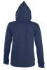 Толстовка женская на молнии с капюшоном Seven Women, темно-синяя, размер XL (Изображение 3)