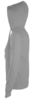 Толстовка женская на молнии с капюшоном Seven Women 290, серый меланж, размер S (Изображение 2)
