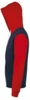 Толстовка на молнии Silver 280 темно-синяя с красным, размер XS (Изображение 3)
