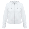 Толстовка женская Hooded Full Zip белая, размер XS (Изображение 1)