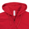 Толстовка женская Hooded Full Zip красная, размер S