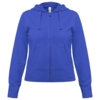 Толстовка женская Hooded Full Zip ярко-синяя, размер XS (Изображение 1)