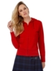 Толстовка женская Hooded Full Zip ярко-синяя, размер XS (Изображение 5)