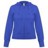 Толстовка женская Hooded Full Zip ярко-синяя, размер XS (Изображение 1)