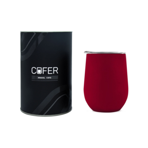 Набор Cofer Tube софт-тач CO12s black, красный