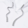 Толстовка на молнии с капюшоном Unit Siverga белая, размер XXL (Изображение 3)
