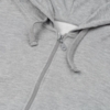 Толстовка на молнии с капюшоном Unit Siverga серый меланж, размер S (Изображение 3)