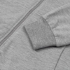 Толстовка на молнии с капюшоном Unit Siverga серый меланж, размер S (Изображение 4)