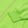 Толстовка на молнии с капюшоном Unit Siverga зеленое яблоко, размер XS (Изображение 4)