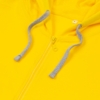 Толстовка на молнии с капюшоном Unit Siverga желтая, размер XS (Изображение 3)