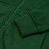 Толстовка с капюшоном на молнии Unit Siverga Heavy, темно-зеленая, размер XS (Изображение 4)