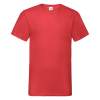 Футболка "Valueweight V-Neck T", красный_XL, 100% х/б, 165г/м2 (Изображение 1)