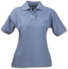 Рубашка поло женская Semora, голубая, размер L (Изображение 1)