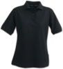 Рубашка поло женская Semora, черная, размер M (Изображение 1)