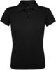 Рубашка поло женская Prime Women 200 черная, размер M (Изображение 1)