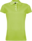 Рубашка поло женская Performer Women 180 зеленое яблоко, размер M