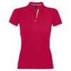 Рубашка поло женская Portland Women 200 красная, размер XS (Изображение 1)