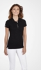 Рубашка поло женская Portland Women 200 черная, размер XS (Изображение 6)