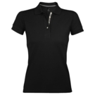 Рубашка поло женская Portland Women 200 черная, размер L