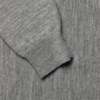 Джемпер Stitch с контрастной отделкой, серый с бордовым, размер S (Изображение 4)