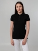 Рубашка поло женская Virma Premium Lady, черная, размер S (Изображение 6)