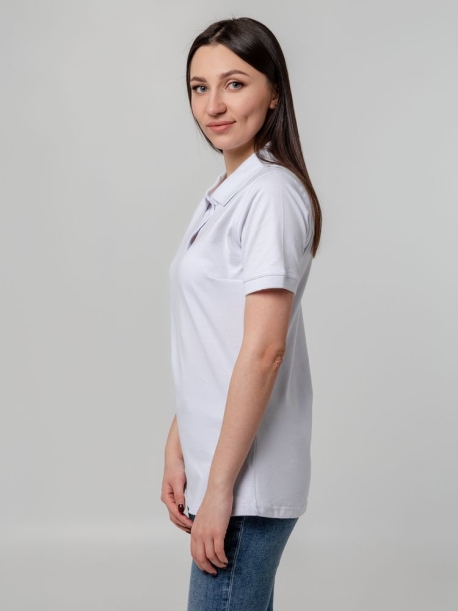 Рубашка поло женская Virma Stretch Lady, белая, размер L (Изображение 5)