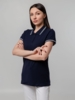 Рубашка поло женская Virma Stripes Lady, темно-синяя, размер XXL (Изображение 8)