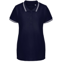 Рубашка поло женская Virma Stripes Lady, темно-синяя, размер XXL