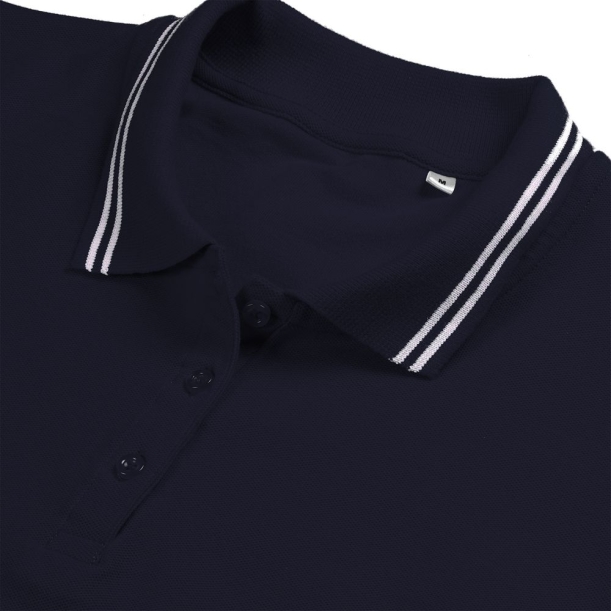 Рубашка поло женская Virma Stripes Lady, темно-синяя, размер XXL (Изображение 3)