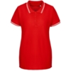 Рубашка поло женская Virma Stripes Lady, красная, размер S (Изображение 1)