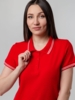 Рубашка поло женская Virma Stripes Lady, красная, размер S (Изображение 8)